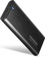 Photo de Boitier externe USB 3.2 Axagon EEM2-SB2 - S-ATA/NVMe M.2 Type 2280 (Noir)