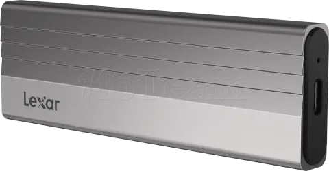 Photo de Boitier externe USB 3.2 Lexar E300 - NVMe M.2 Type 2280 (Argent)