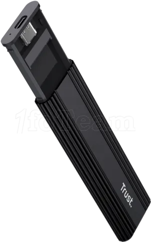 Photo de Boitier externe USB 3.2 Trust - NVMe M.2 (Noir)