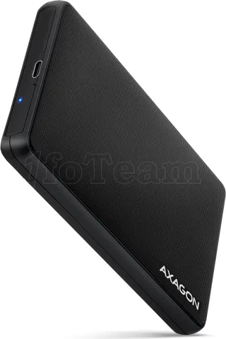 Photo de Boitier externe USB-C 3.2 Axagon EE25-SLC - S-ATA 2,5" (Noir)