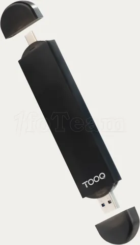 Photo de Boitier externe USB-C 3.2 + USB-A 3.0 Tooq TQE-2240B - NVMe M.2 Type 2280 (Noir)