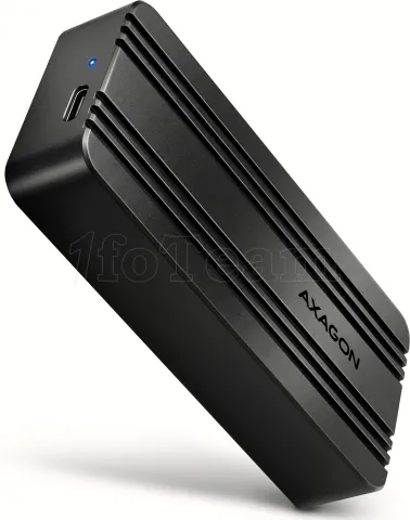 Photo de Boitier externe USB-C 4.0 Axagon EEM2-40G NVMe M.2 Type 2280 (Noir)