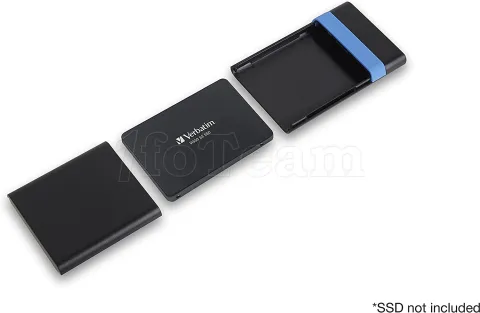 Photo de Boitier externe Verbatim Store'N'Go USB 3.2 - S-ATA 2,5" (Noir)