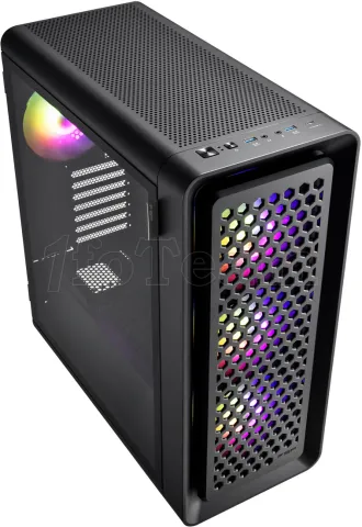 Photo de Boitier Grand Tour ATX FSP CUT593P RGB avec panneau vitré (Noir)