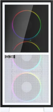 Photo de Boitier Grand Tour E-ATX 1stPlayer IF8 ARGB avec panneaux vitrés (Blanc)