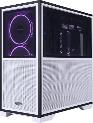 Photo de Boitier Grand Tour E-ATX 1stPlayer IF8 ARGB avec panneaux vitrés (Blanc)