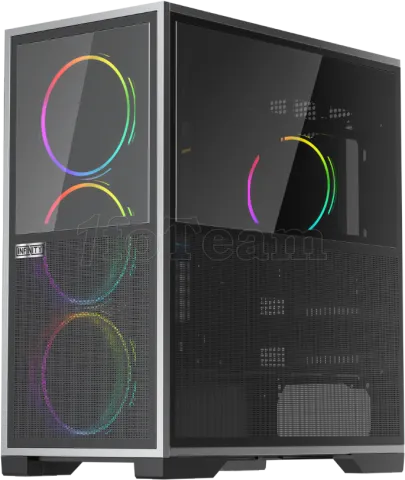 Photo de Boitier Grand Tour E-ATX 1stPlayer IF8 ARGB avec panneaux vitrés (Noir)