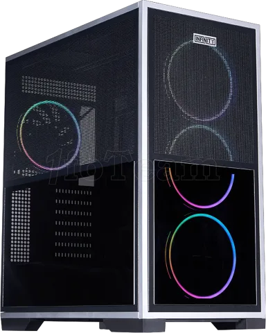 Photo de Boitier Grand Tour E-ATX 1stPlayer IF8 ARGB avec panneaux vitrés (Noir)