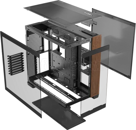 Photo de Boitier Grand Tour E-ATX Antec Constellation C8 avec panneaux vitrés (Noir/Marron)
