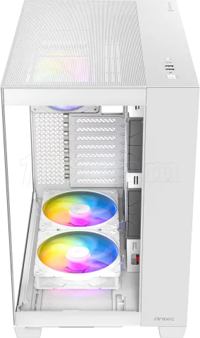 Photo de Boitier Grand Tour E-ATX Antec Constellation C8 RGB avec panneaux vitrés (Blanc)