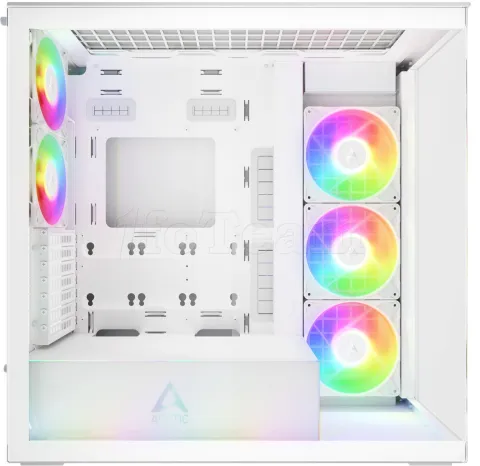 Photo de Boitier Grand-Tour E-ATX Arctic Xtender RGB avec panneaux vitrés (Blanc)