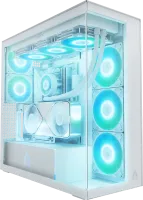Photo de Boitier Grand-Tour E-ATX Arctic Xtender VG Tinted RGB avec panneaux vitrés (Blanc)