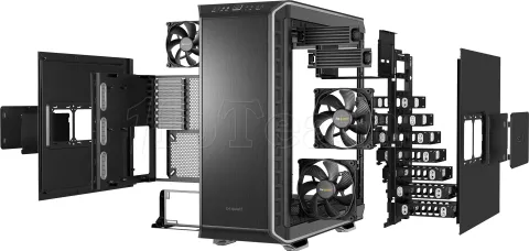 Photo de Boitier Grand Tour E-ATX be quiet! Dark Base 900 (Noir/Argent)