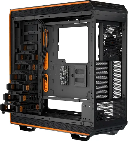 Photo de Boitier Grand Tour E-ATX be quiet! Dark Base 900 (Noir/Orange)