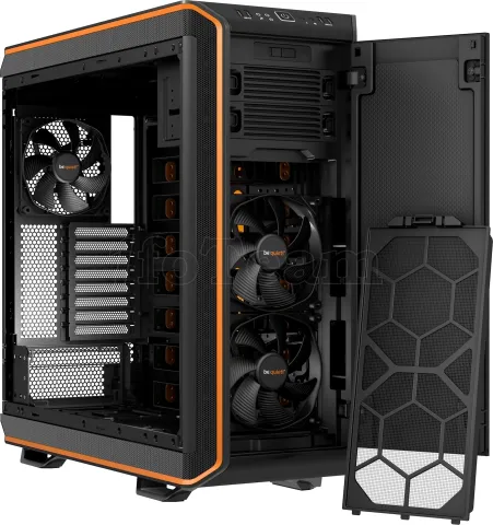 Photo de Boitier Grand Tour E-ATX be quiet! Dark Base 900 (Noir/Orange)