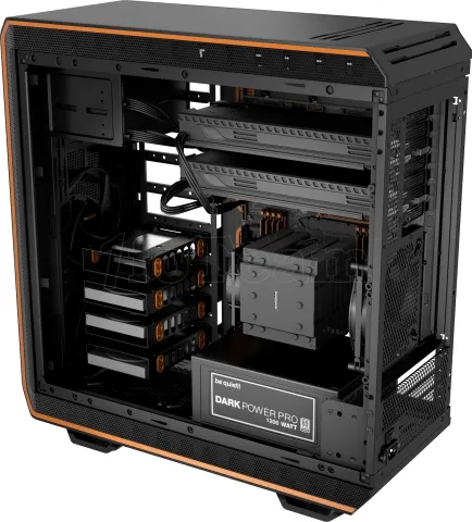 Photo de Boitier Grand Tour E-ATX Be Quiet Dark Base 900 (Noir/Orange)