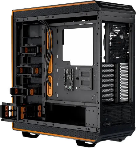 Photo de Boitier Grand Tour E-ATX Be Quiet Dark Base Pro 900 rev.2 avec panneau vitré (Noir/Orange)