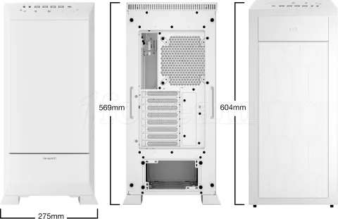 Photo de Boitier Grand Tour E-ATX Be Quiet Dark Base Pro 901 avec panneau vitré (Blanc)