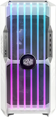 Photo de Boitier Grand Tour E-ATX Cooler Master Haf 700 Evo RGB avec panneau vitré (Blanc)