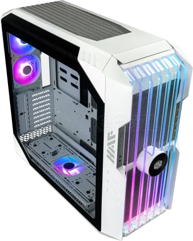 Photo de Boitier Grand Tour E-ATX Cooler Master Haf 700 Evo RGB avec panneau vitré (Blanc)