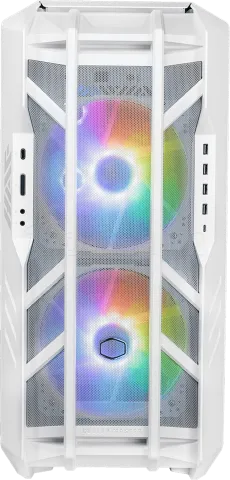 Photo de Boitier Grand Tour E-ATX Cooler Master Haf 700 RGB avec panneau vitré (Blanc)