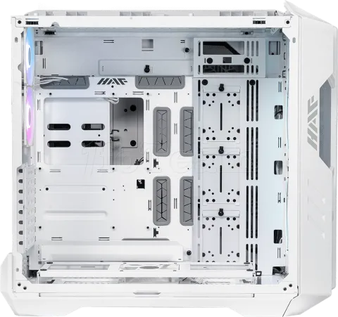 Photo de Boitier Grand Tour E-ATX Cooler Master Haf 700 RGB avec panneau vitré (Blanc)