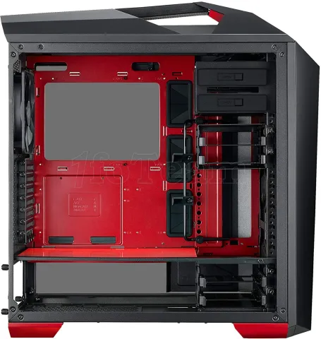 Photo de Boitier Grand Tour E-ATX Cooler Master MasterCase MC500MT avec panneau vitré (Noir/Rouge)