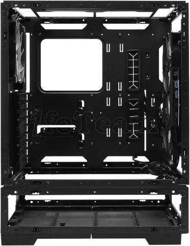 Photo de Boitier Grand Tour E-ATX InWin ModFree Base avec panneau vitré (Noir)