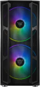 Photo de Boitier Grand Tour E-ATX iTek Majes 20 Mesh Evo RGB avec panneau vitré (Noir)