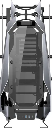 Photo de Boitier Grand Tour E-ATX Jonsbo Mod5 RGB avec panneaux vitrés (Gris)