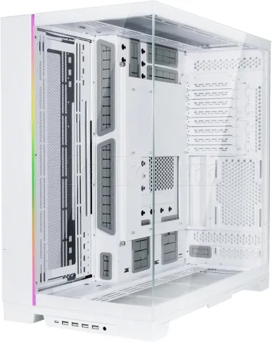 Photo de Boitier Grand Tour E-ATX Lian-Li O11 Dynamic Evo XL avec panneaux vitrés (Blanc)