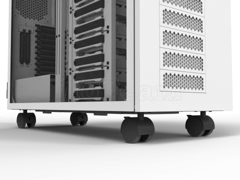 Photo de Boitier Grand Tour E-ATX Thermaltake AX700 avec panneau vitré (Blanc)
