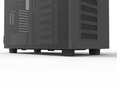 Photo de Boitier Grand Tour E-ATX Thermaltake AX700 avec panneau vitré (Noir)
