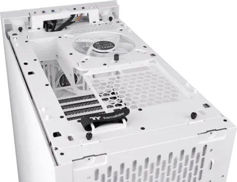 Photo de Boitier Grand Tour E-ATX Thermaltake Centralized Thermal Efficiency T500 Air RGB avec panneau vitré (Blanc)