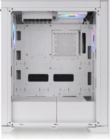 Photo de Boitier Grand Tour E-ATX Thermaltake Centralized Thermal Efficiency T500 TG RGB avec panneaux vitrés (Blanc)