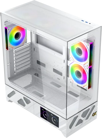 Photo de Boitier Grand-Tour E-ATX Xigmatek Alphard Pro RGB avec panneau vitré (Blanc)