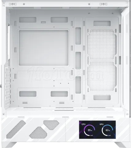 Photo de Boitier Grand-Tour E-ATX Xigmatek Alphard Pro RGB avec panneau vitré (Blanc)