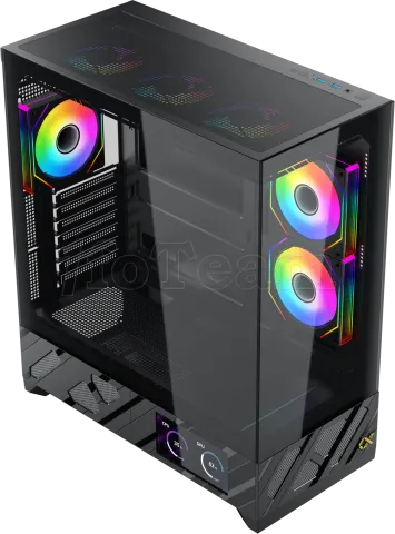 Photo de Boitier Grand-Tour E-ATX Xigmatek Alphard Pro RGB avec panneau vitré (Noir)