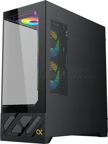 Photo de Boitier Grand-Tour E-ATX Xigmatek Alphard Pro RGB avec panneau vitré (Noir)