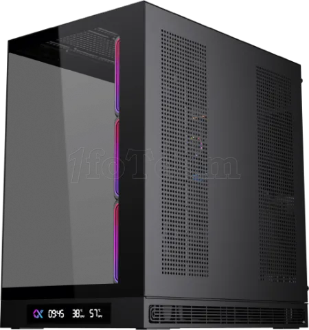 Photo de Boitier Grand Tour E-ATX Xigmatek Cloud Digital avec panneaux vitrés (Noir)