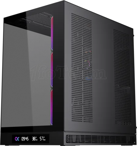 Photo de Boitier Grand Tour E-ATX Xigmatek Cloud Digital avec panneaux vitrés (Noir)