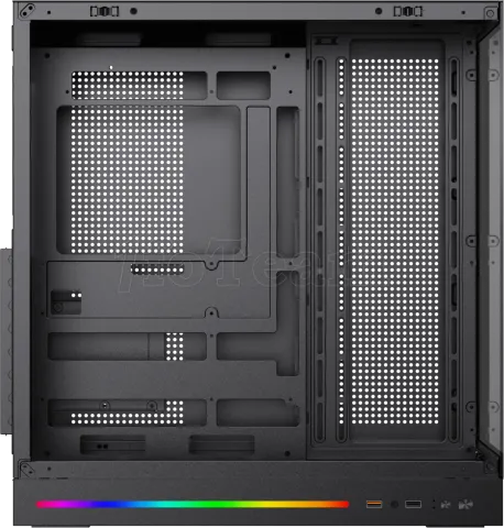 Photo de Boitier Grand Tour E-ATX Xigmatek Cloud Digital avec panneaux vitrés (Noir)