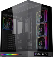 Photo de Boitier Grand Tour E-ATX Xigmatek Could  Digital avec panneaux vitrés (Noir)