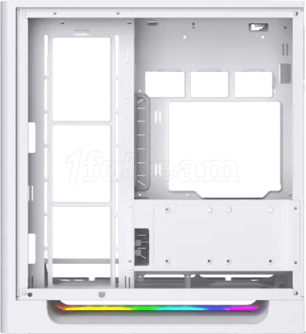 Photo de Boitier Grand-Tour E-ATX Xigmatek Heaven Air RGB avec panneaux vitrés (Blanc)