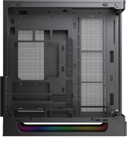 Photo de Boitier Grand-Tour E-ATX Xigmatek Heaven Air RGB avec panneaux vitrés (Noir)