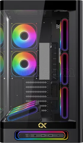 Photo de Boitier Grand-Tour E-ATX Xigmatek Heaven Air RGB avec panneaux vitrés (Noir)