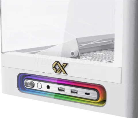 Photo de Boitier Grand-Tour E-ATX Xigmatek Heaven  ARGB avec panneaux vitrés (Blanc)