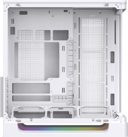 Photo de Boitier Grand-Tour E-ATX Xigmatek Heaven RGB avec panneaux vitrés (Blanc)