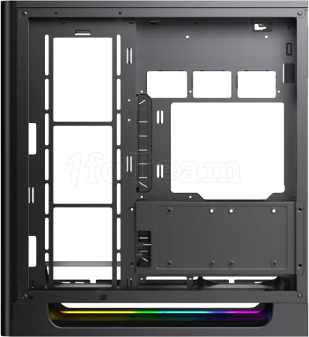 Photo de Boitier Grand-Tour E-ATX Xigmatek Heaven RGB avec panneaux vitrés (Noir)