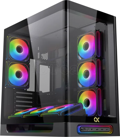 Photo de Boitier Grand-Tour E-ATX Xigmatek Heaven RGB avec panneaux vitrés (Noir)
